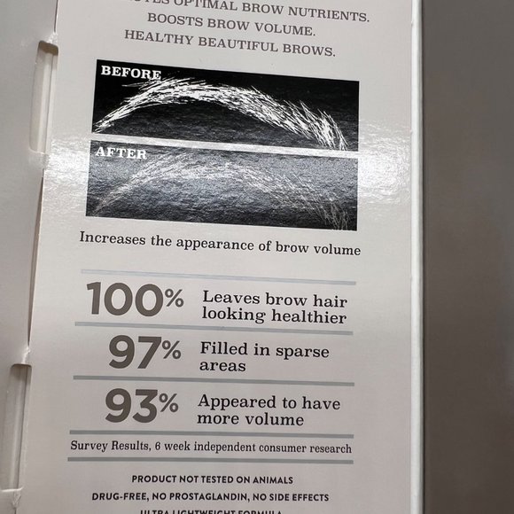 NEW Equate Tinted Brow Styling Gel Dark Brown Volumize Lot of 2 Boxes - Picture 6 of 6